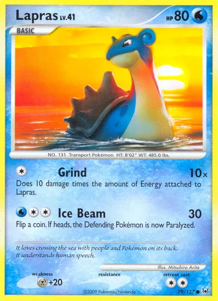 Lapras card image