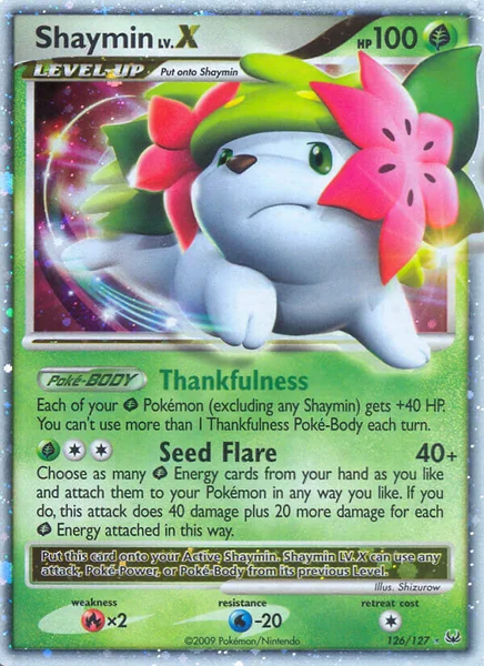 Shaymin LV. X card image