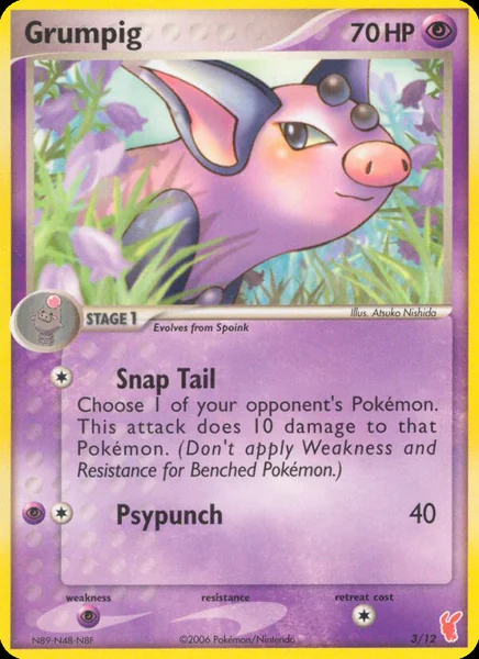 Grumpig card image