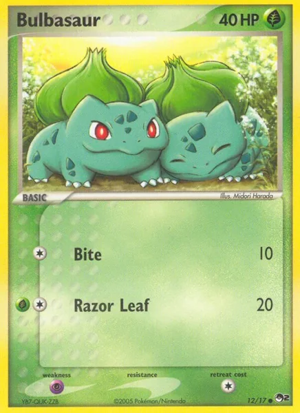 Bulbasaur card image