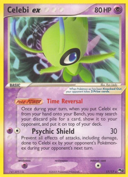 Celebi ex card image