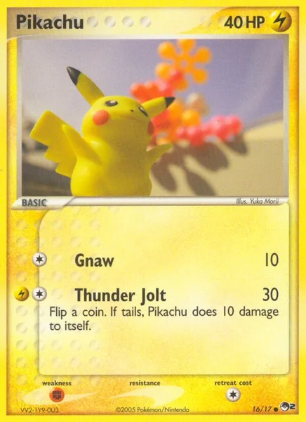 Pikachu card image