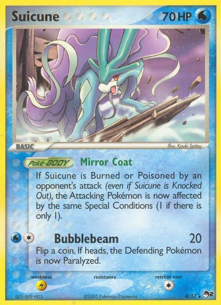 Suicune card image