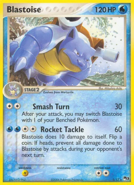 Blastoise card image