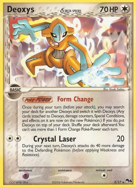 Deoxys card image