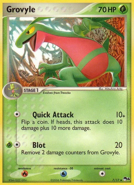 Grovyle card image