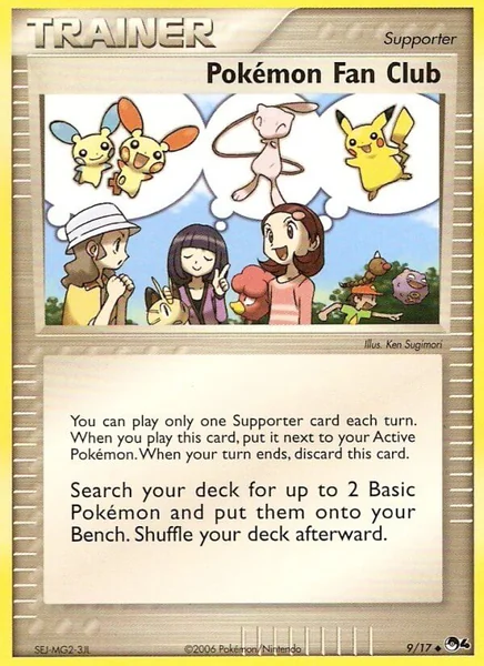 Pokemon Fan Club card image