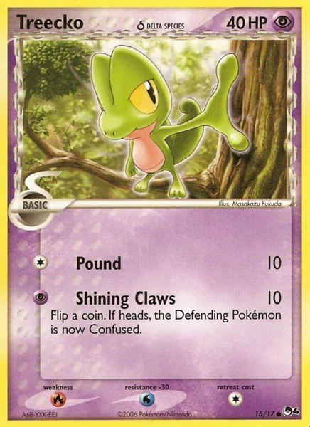 Treecko card image