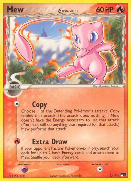 Mew card image