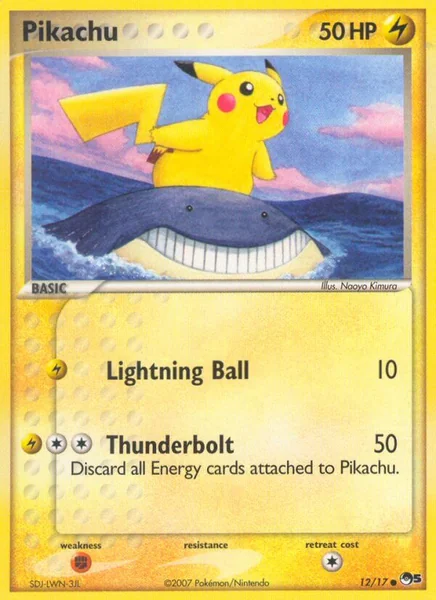 Pikachu card image