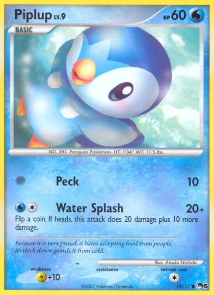 Piplup card image