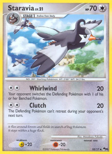 Staravia card image