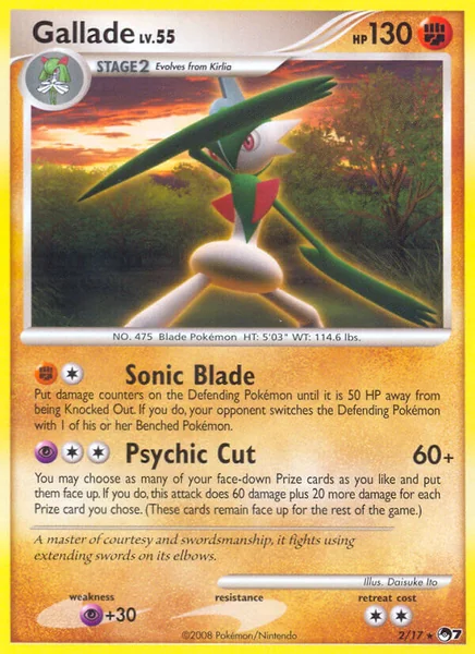 Gallade card image