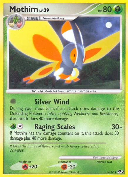Mothim card image