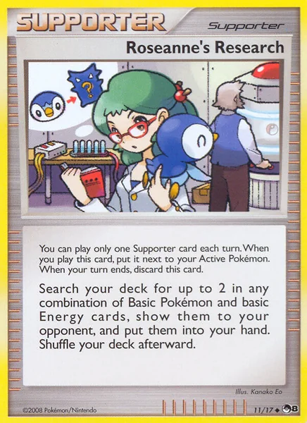 Roseanne's Research card image