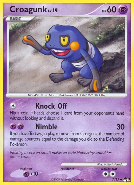 Croagunk card image