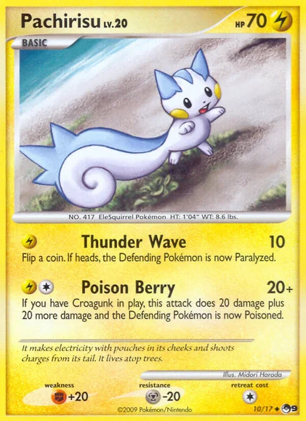 Pachirisu card image