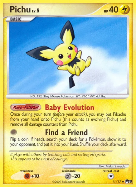 Pichu card image