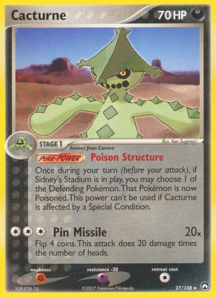Cacturne card image