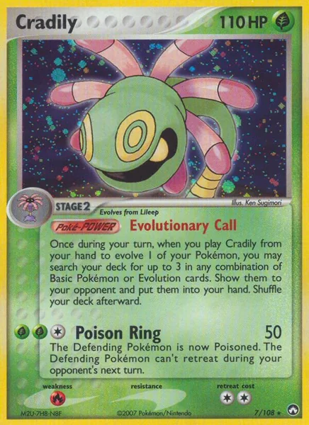 Cradily card image