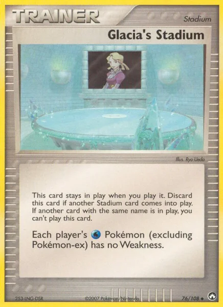 Glacia's Stadium card image