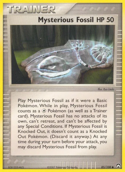 Mysterious Fossil card image