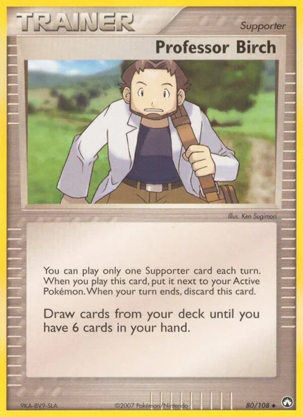 Professor Birch card image