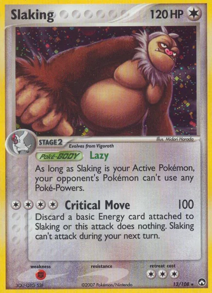 Slaking card image