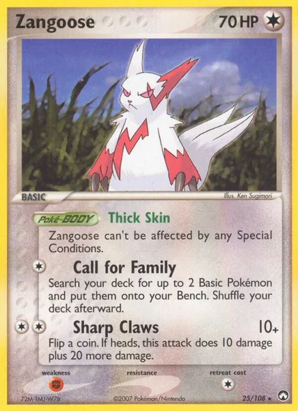 Zangoose card image