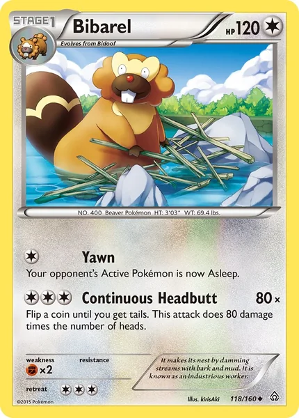 Bibarel card image