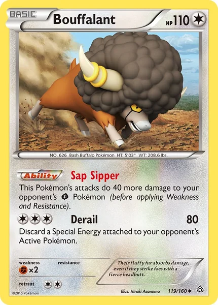 Bouffalant card image