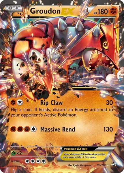 Groudon EX card image