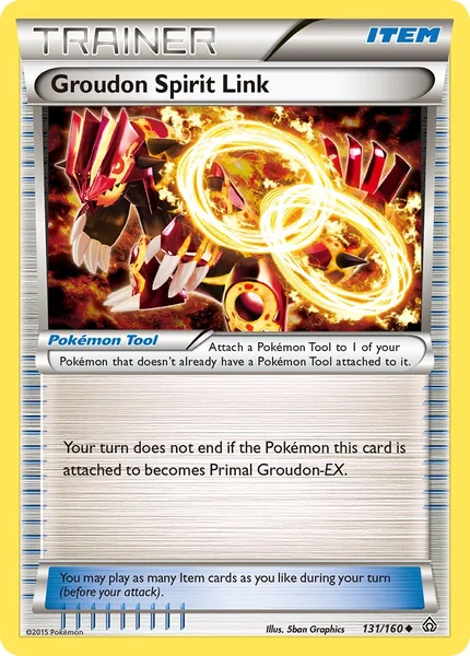 Groudon Spirit Link card image