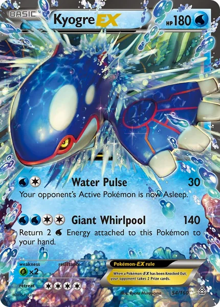 Kyogre EX card image