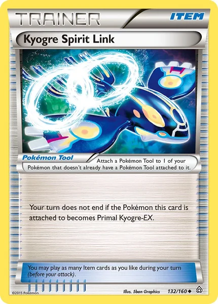 Kyogre Spirit Link card image
