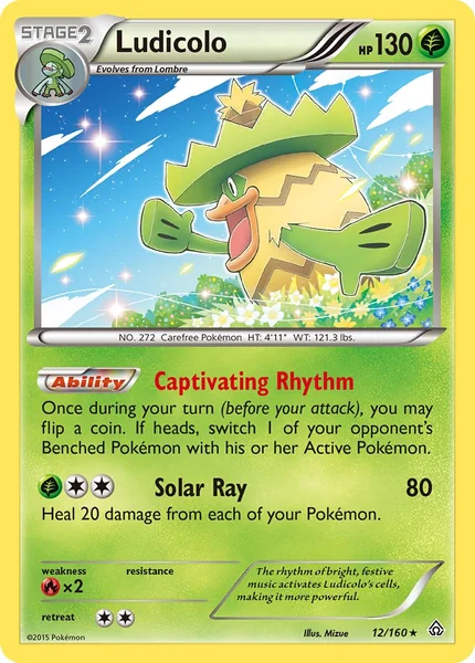 Ludicolo card image