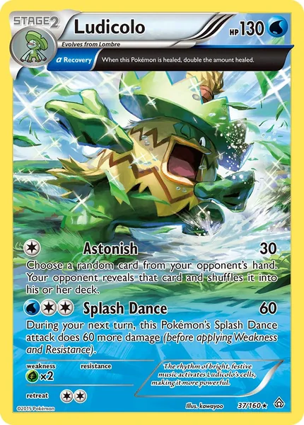 Ludicolo card image