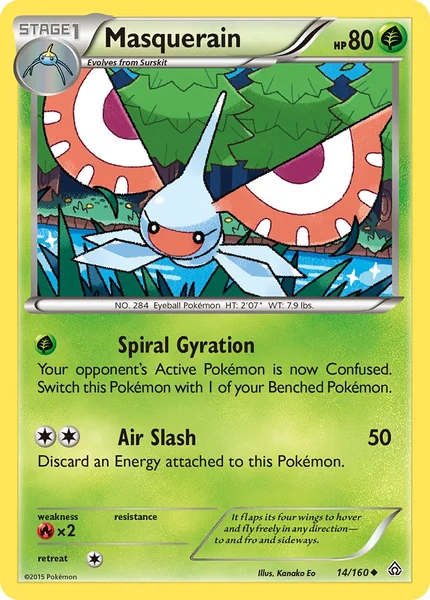 Masquerain card image