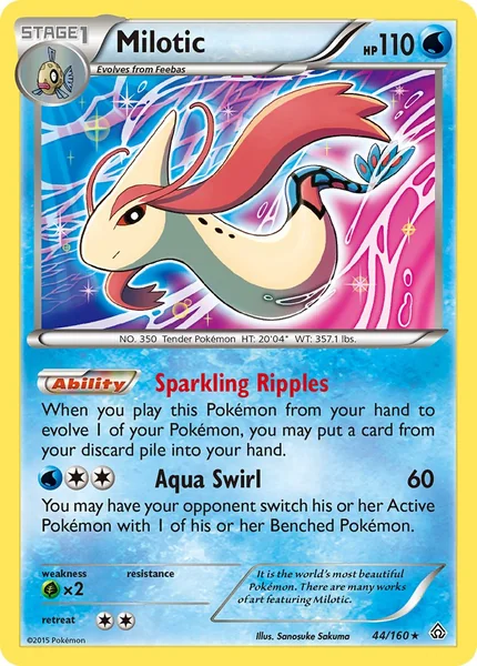 Milotic card image