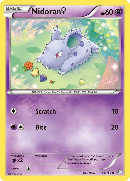 Nidoran card image