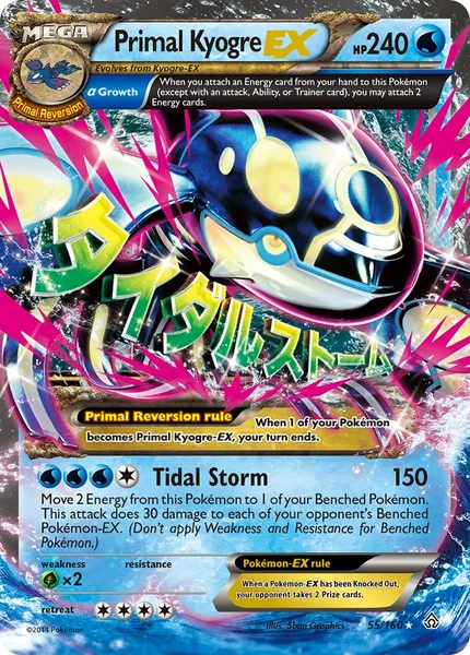 Primal Kyogre EX card image