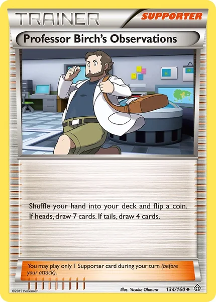 Professor Birch's Observations card image