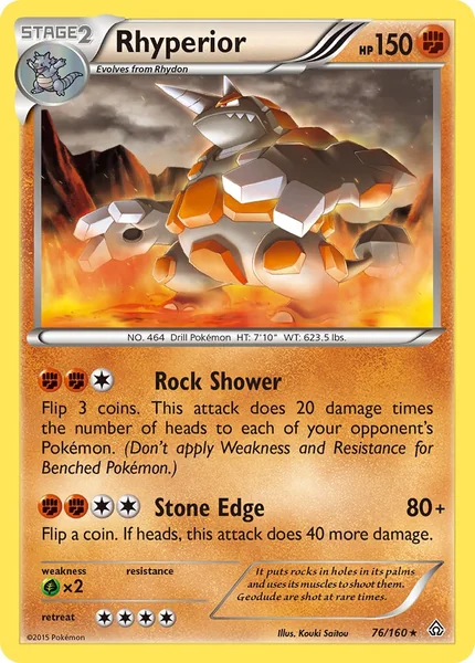 Rhyperior card image