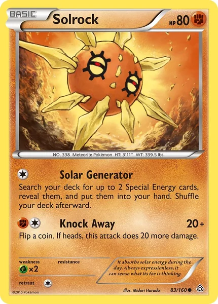 Solrock card image