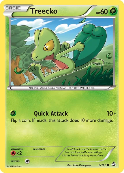 Treecko card image