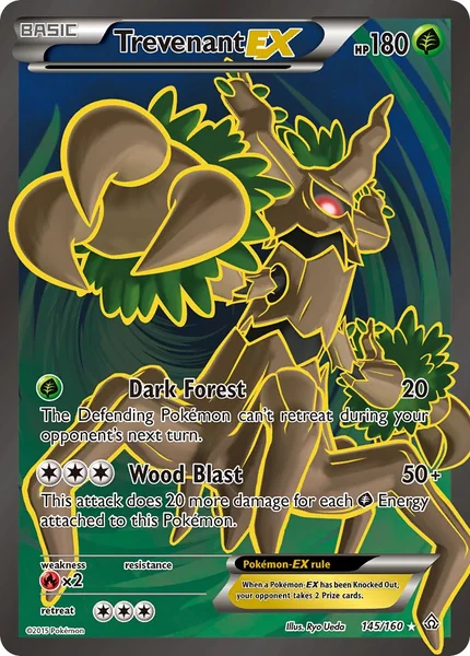 Trevenant EX card image