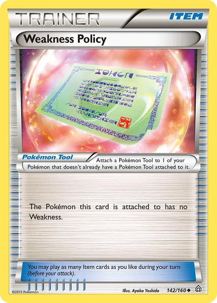 Weakness Policy card image