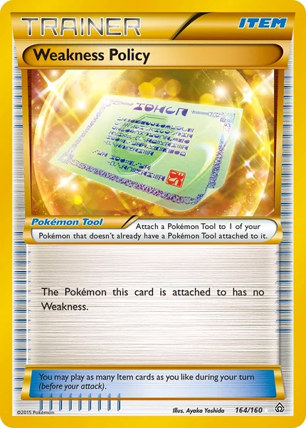 Weakness Policy card image