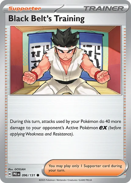 Black Belt's Training card image