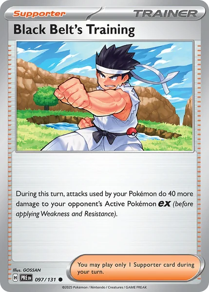 Black Belt's Training card image